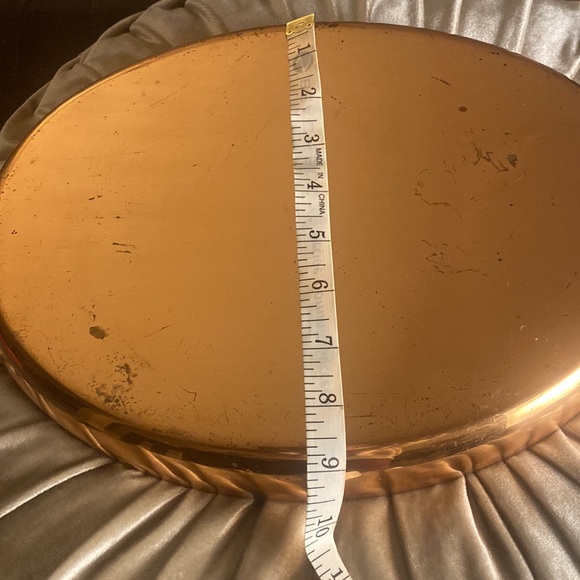 🎀 BENJAMIN & MEDWIN Copper Pan Oval - Gorgeous — serving tray - Picture 7 of 7